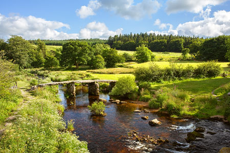 Postbridge Clapper Bridge